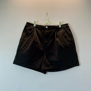ASOS Black chino shorts